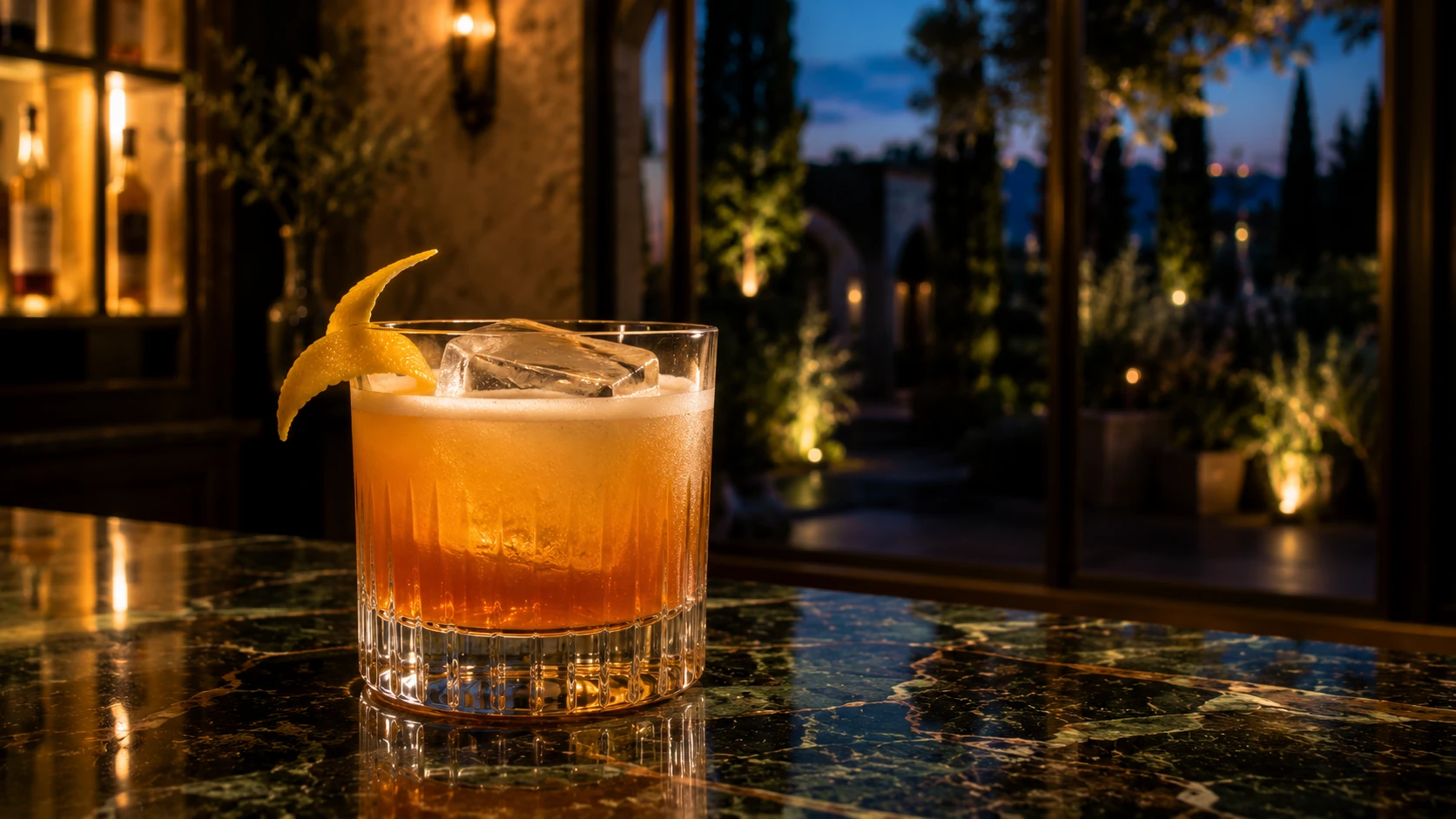 Cocktail Amaro Sour