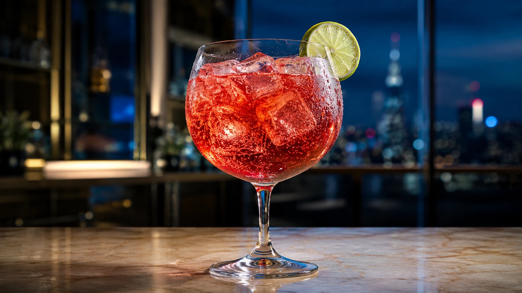Cocktail Campari Tonic