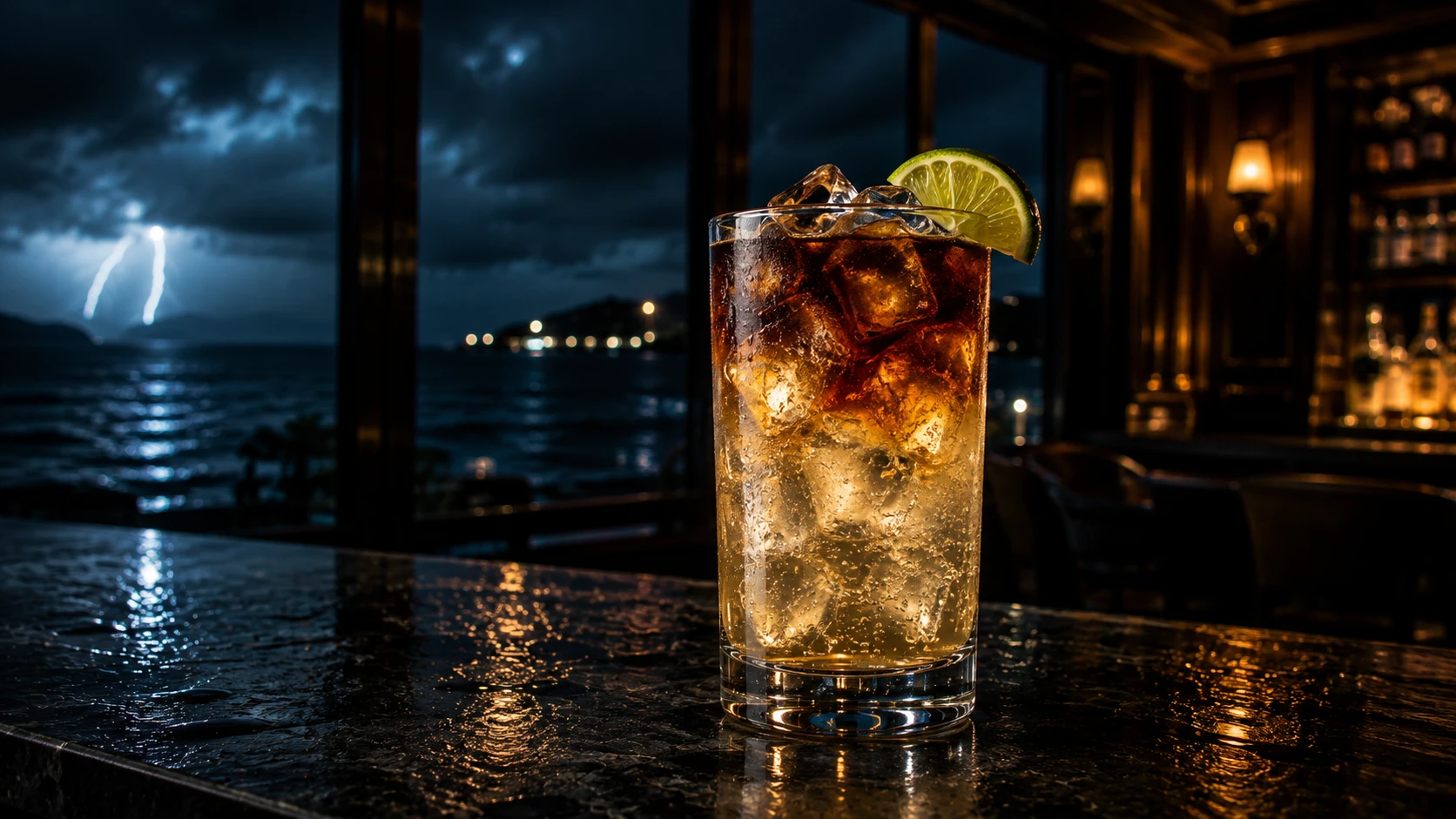 Cocktail Dark 'n' Stormy