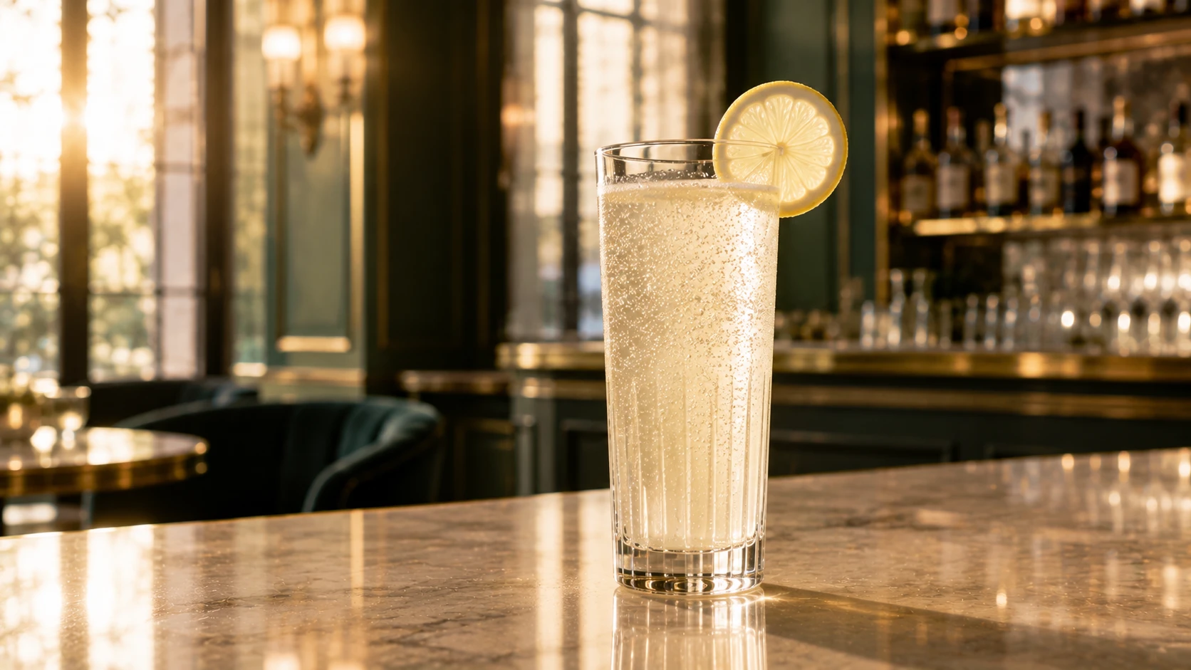 Cocktail Gin Fizz