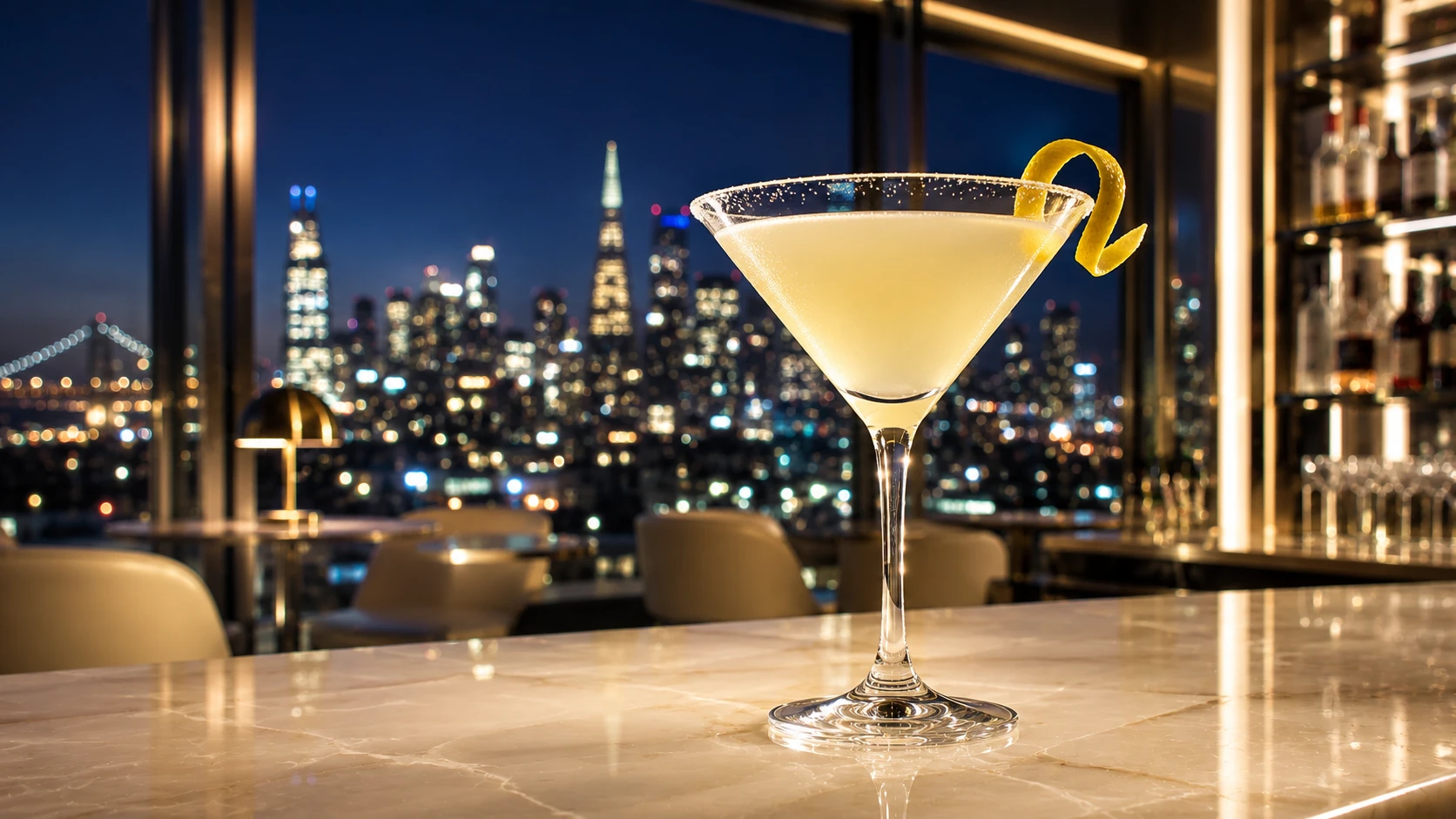 Cocktail Lemon Drop Martini