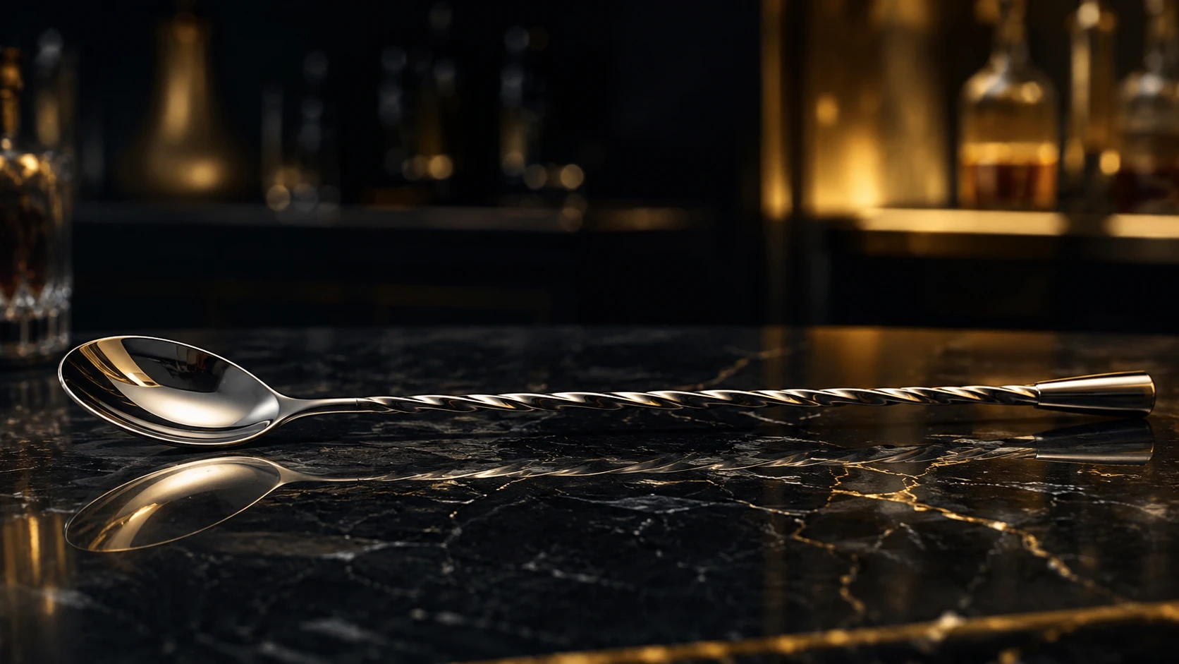 Bar spoon, il cucchiaio lungo dal manico a spirale