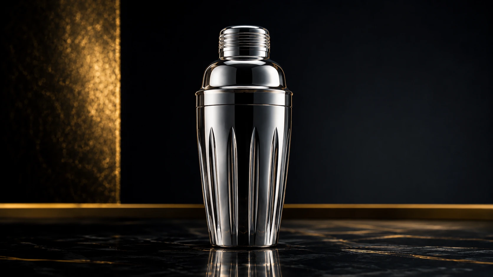 Shaker da cocktail in acciaio